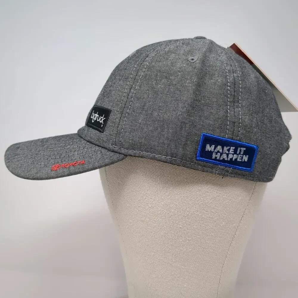 Bigtruck Snapback Gray One Size Squaw Valley Alpine Meadows Toyota Patch Hat